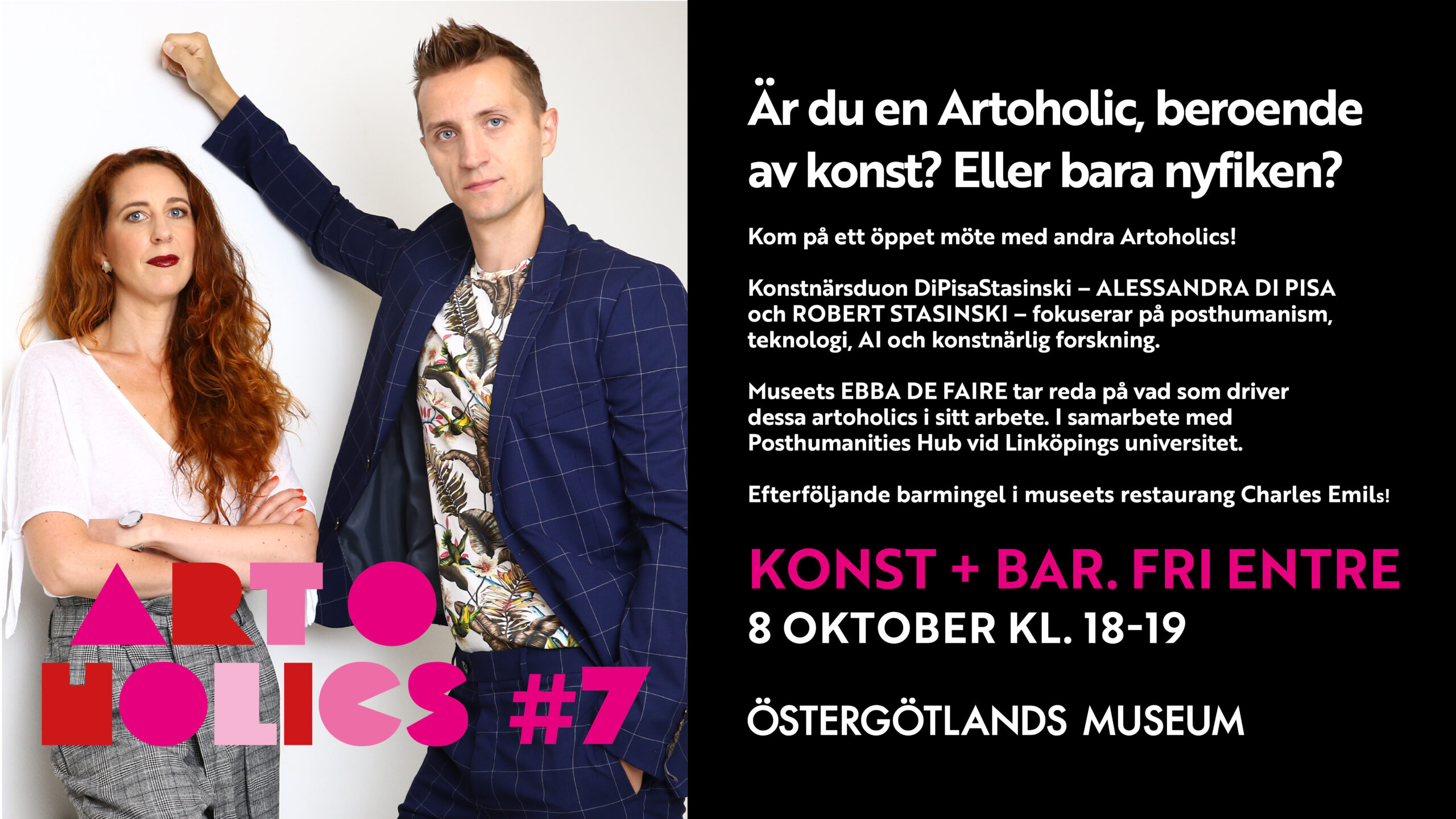 ARTOHOLICS #7: Alessandra Di Pisa and Robert Stasinski